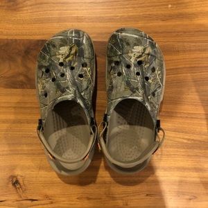 Camo Crocs